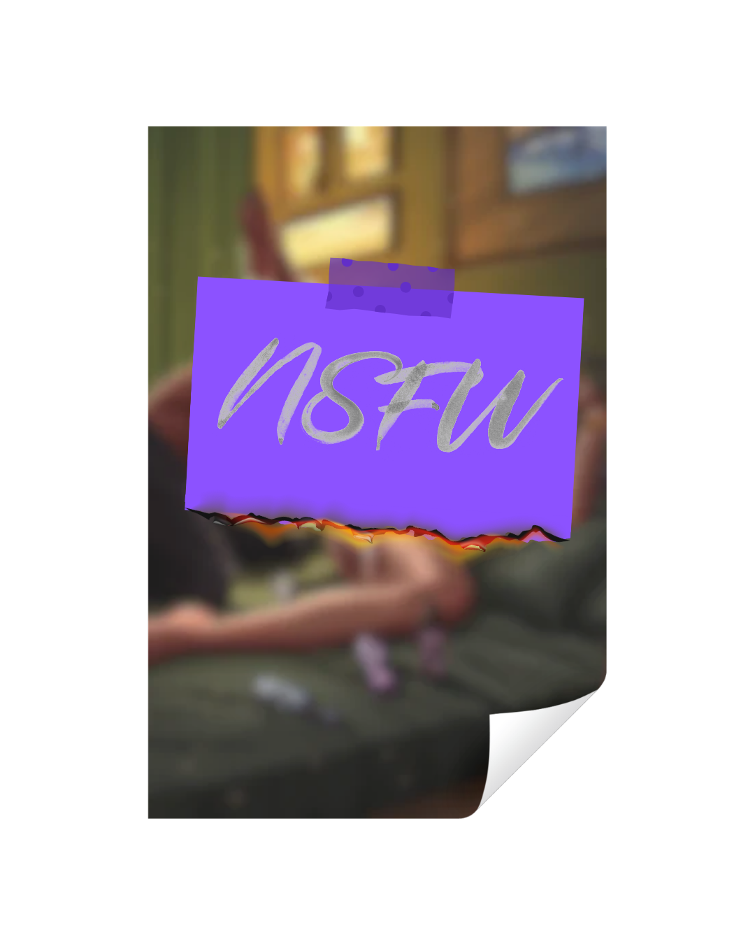 NSFW Art Print - Sinister Arrangement