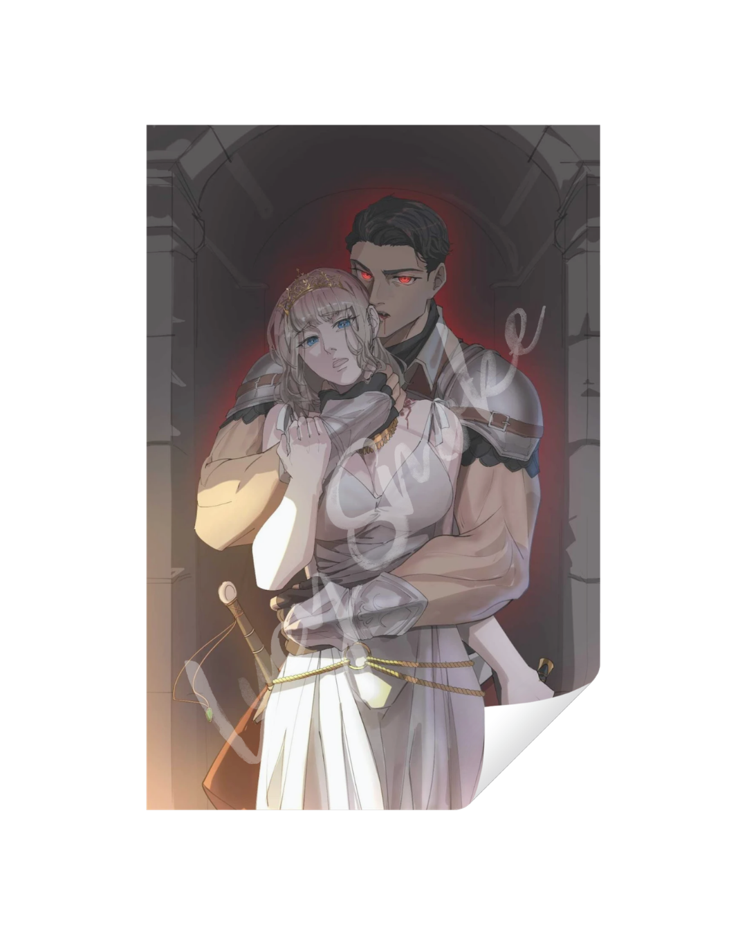 SFW Art Print - Solo and Devonry