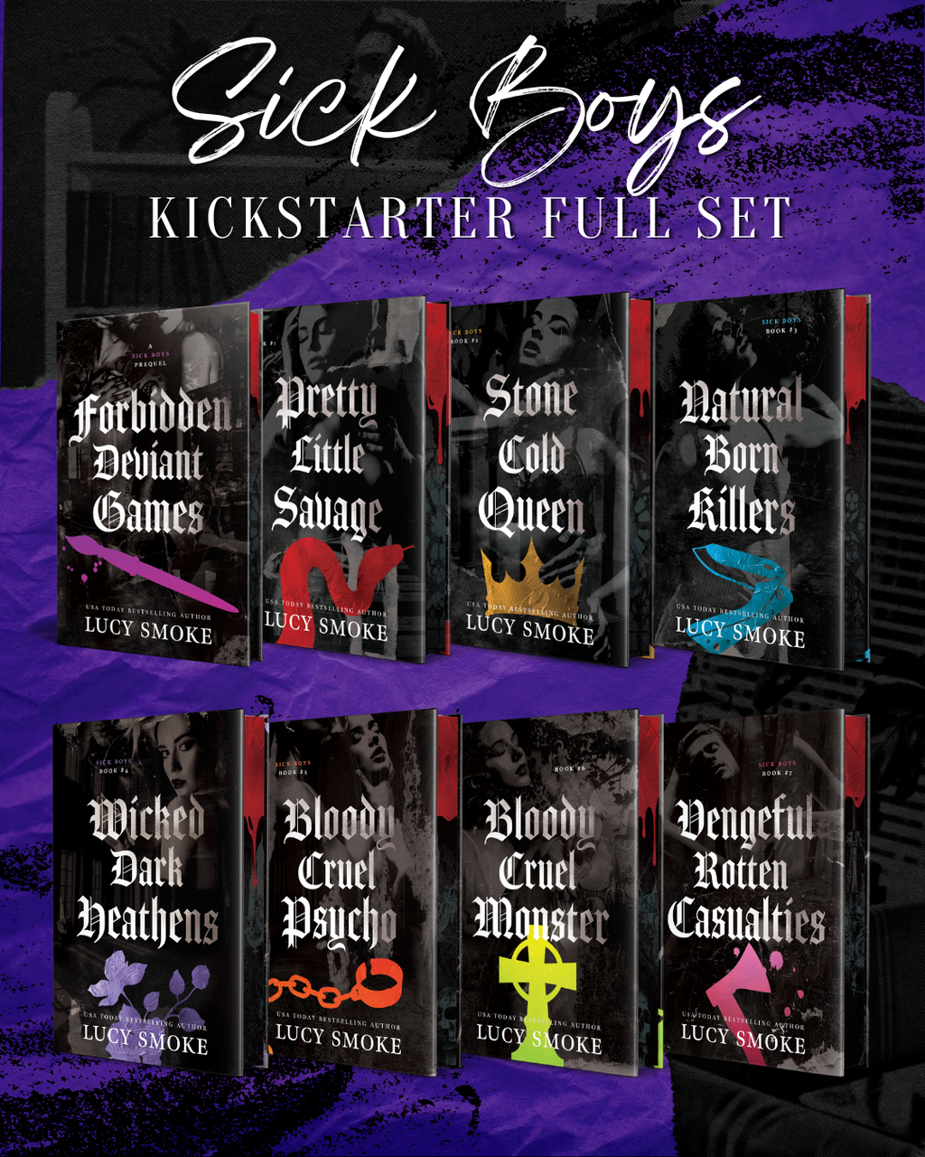Sick Boys Kickstarter Complete Series Set