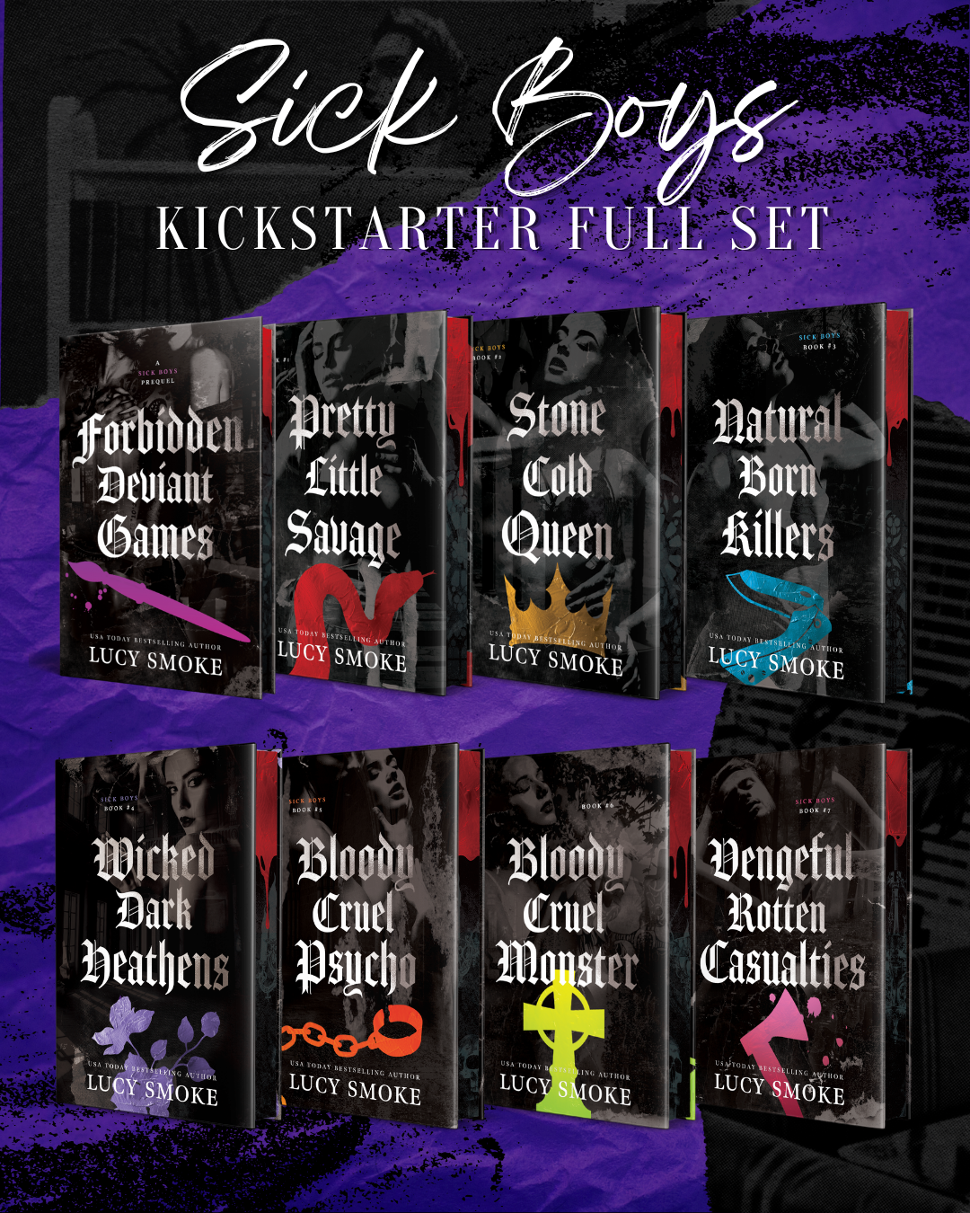Sick Boys Kickstarter Complete Series Set